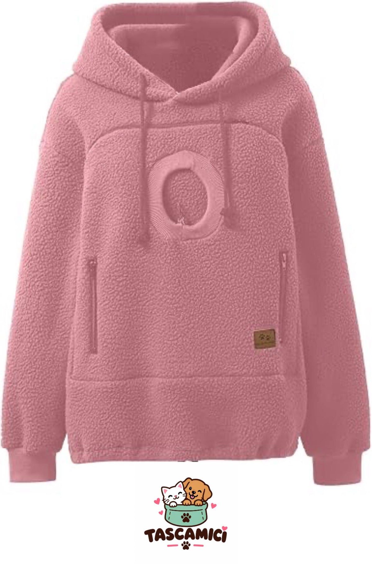 Felpa Tascamici